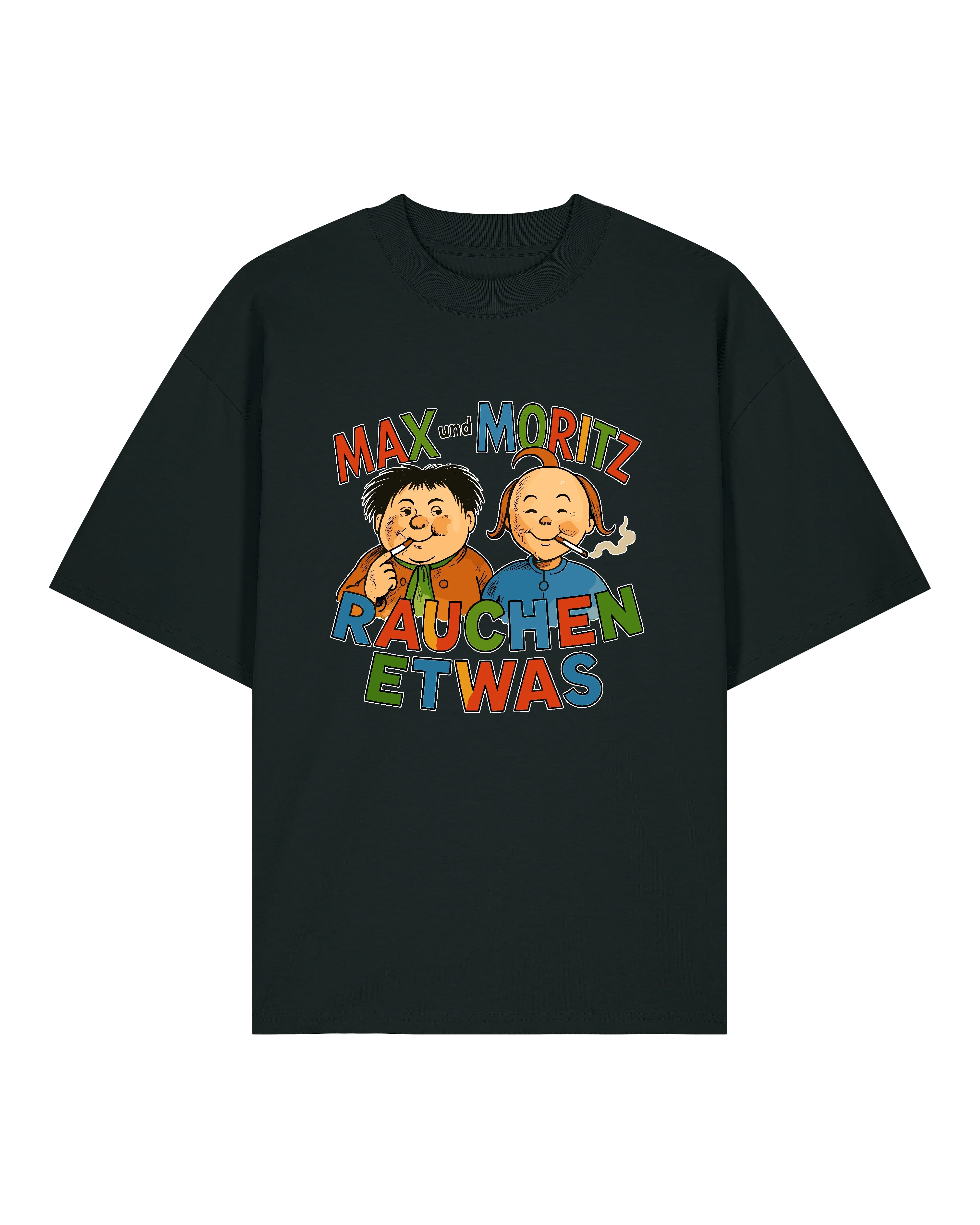 Max und Moritz Rauchen etwas - Premium Shirt Unisex