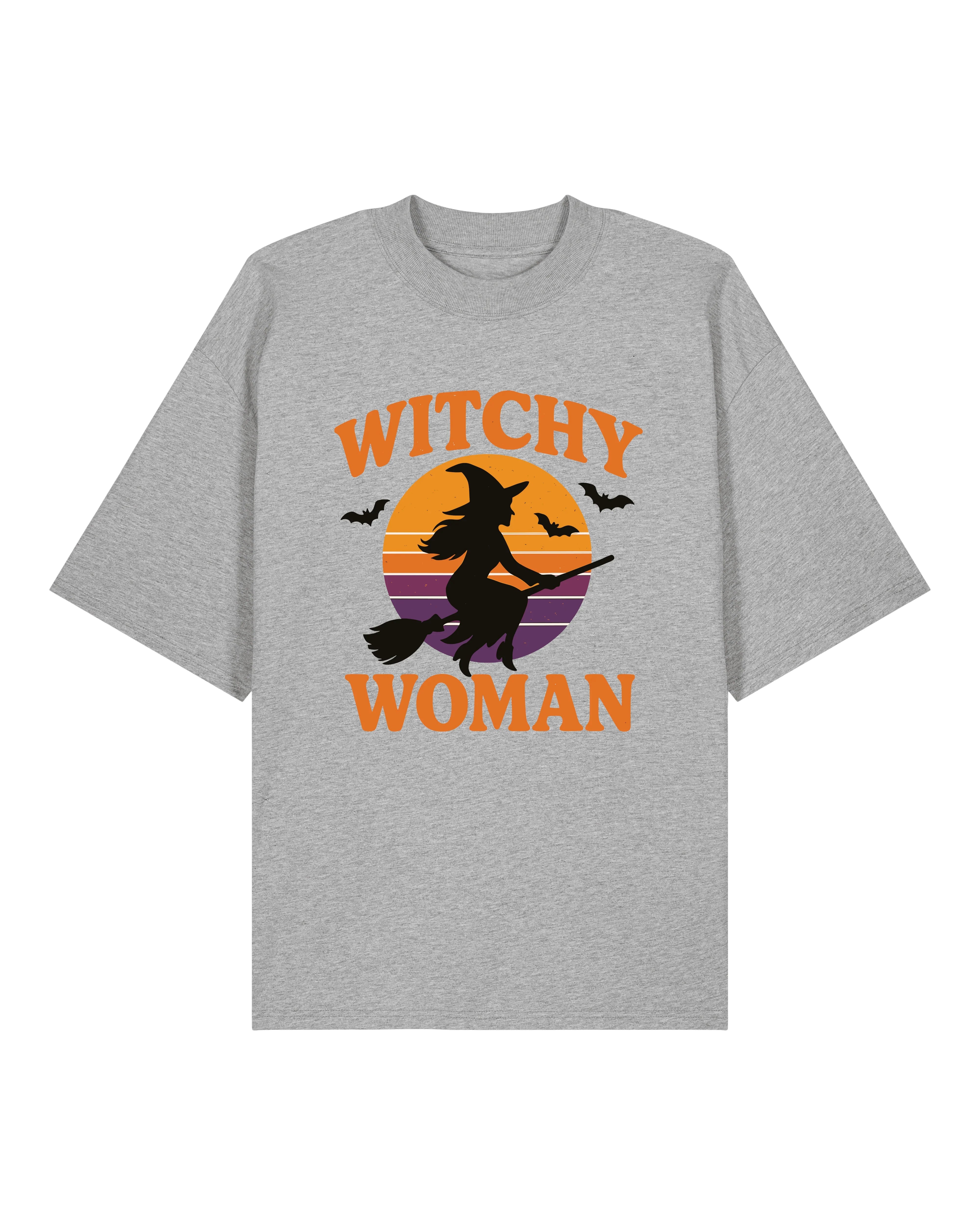 Witchy Woman – Halloween T-Shirt mit Hexe im Retro Design | teelavo