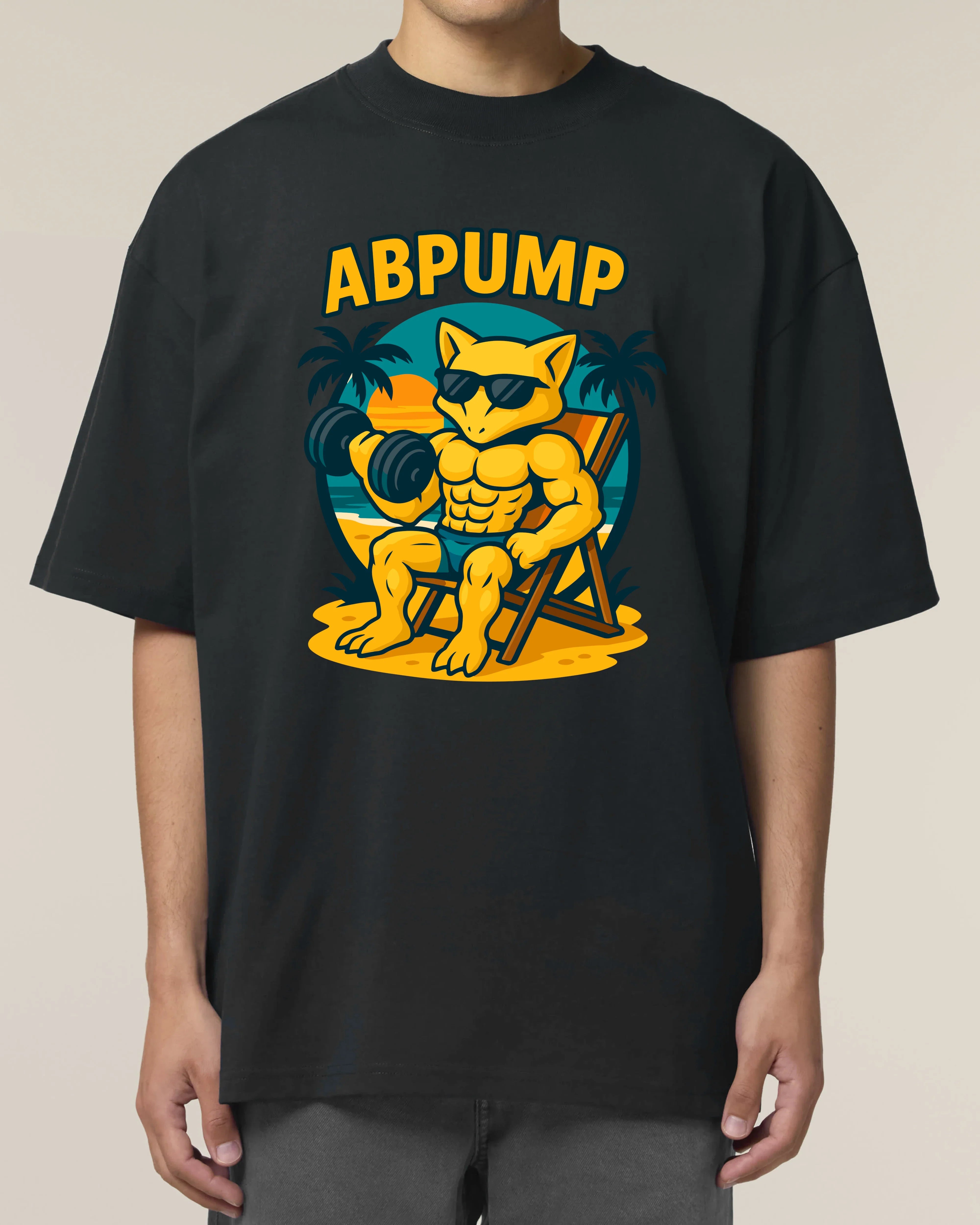 ABPUMP Oversized Gym Shirt Unisex | teelavo