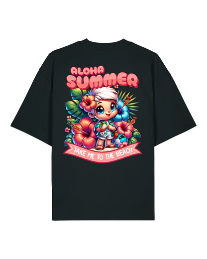 Aloha Summer (Backprint) - Premium Shirt Unisex