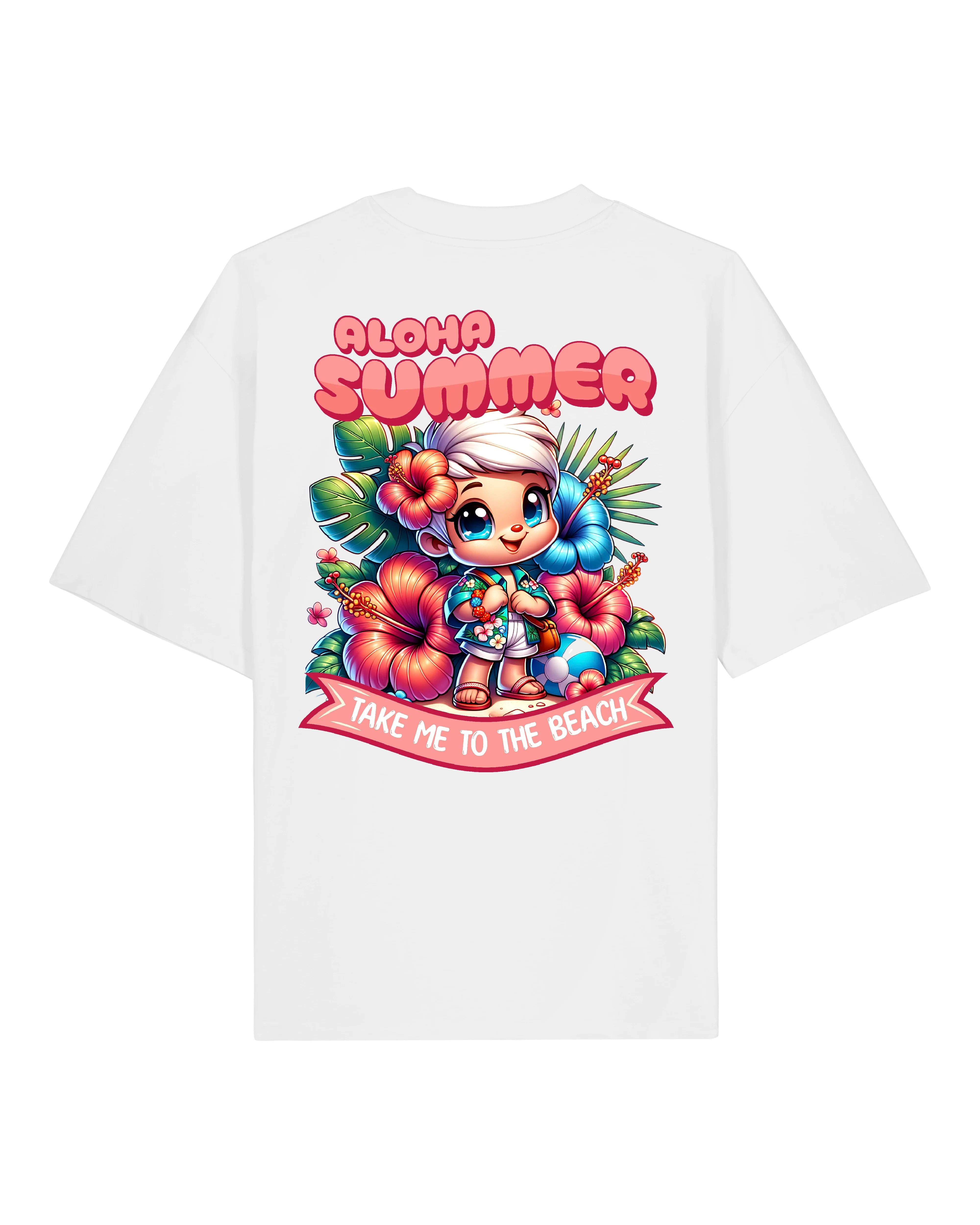 Aloha Summer (Backprint) - Premium Shirt Unisex
