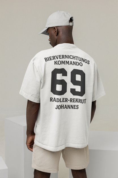 Biervernichtungskommando Personalisierbar - Premium Shirt Unisex