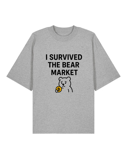 I Survived the Bear Market – Bitcoin HODL Shirt | teelavo Premium Unisex T-Shirt