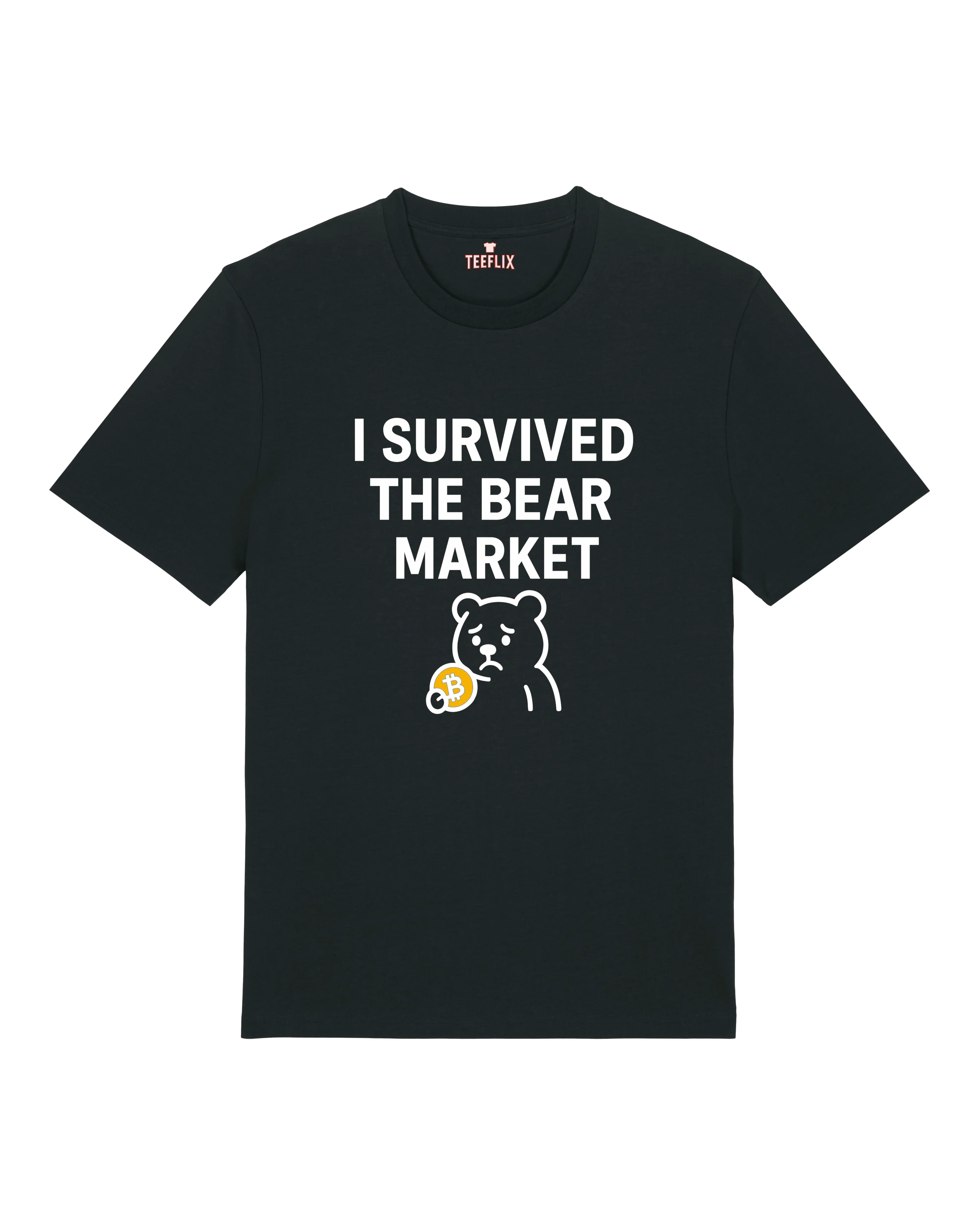 I Survived the Bear Market – Bitcoin HODL Shirt | teelavo Premium Unisex T-Shirt