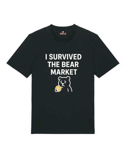 I Survived the Bear Market – Bitcoin HODL Shirt | teelavo Premium Unisex T-Shirt