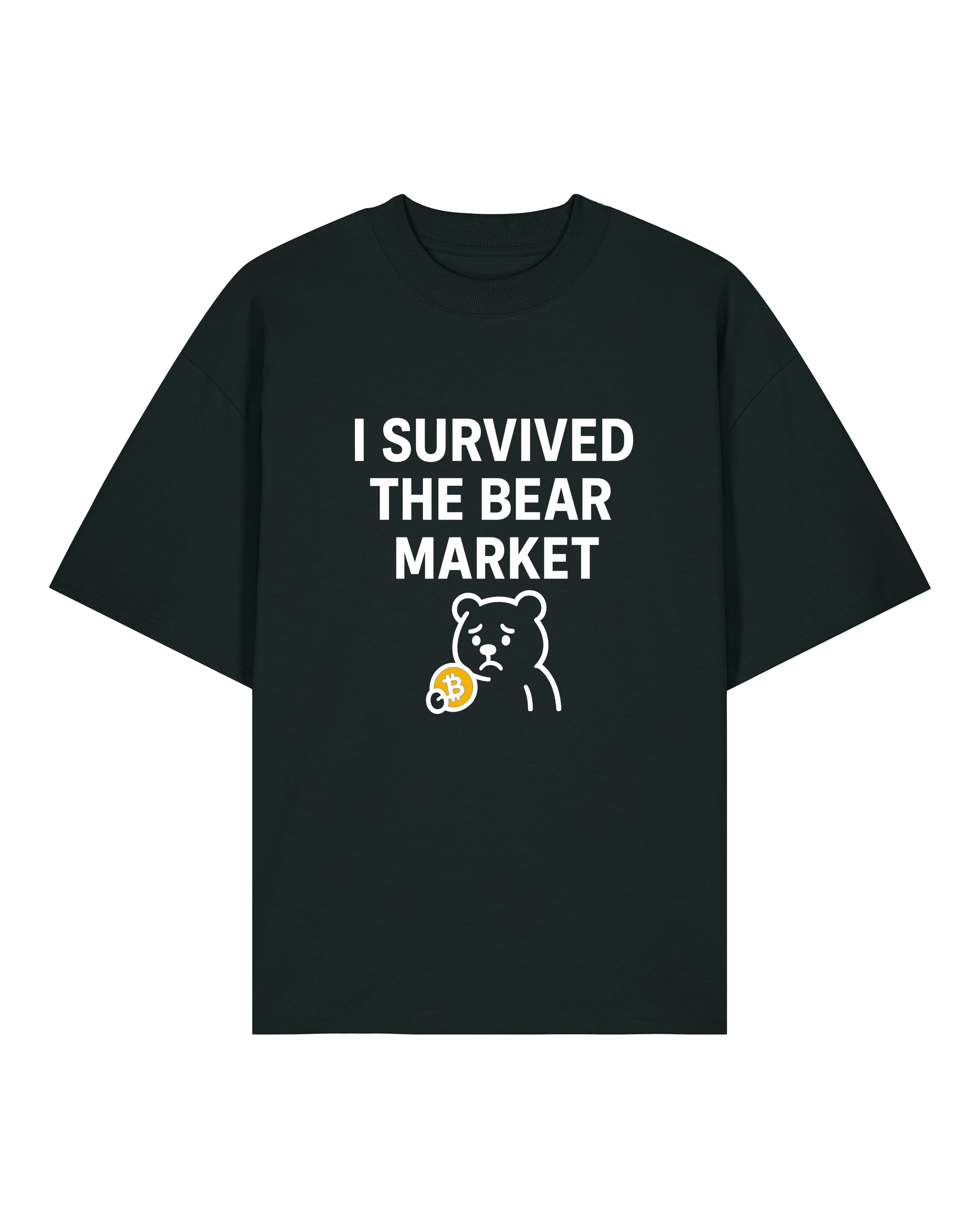 I Survived the Bear Market – Bitcoin HODL Shirt | teelavo Premium Unisex T-Shirt
