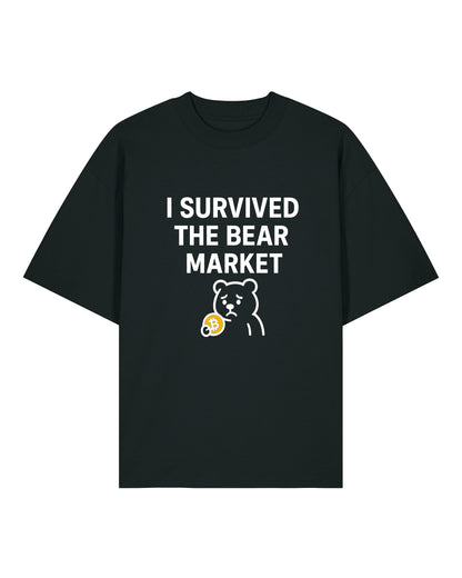 I Survived the Bear Market – Bitcoin HODL Shirt | teelavo Premium Unisex T-Shirt