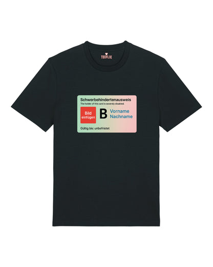 Schwerbehindertenausweis Personalisierbar - Premium Shirt Unisex