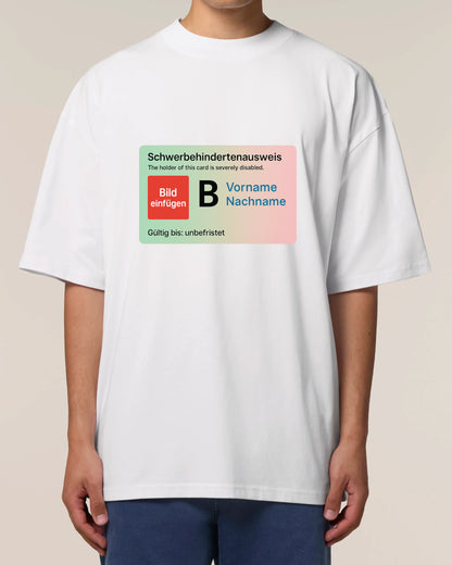 Schwerbehindertenausweis Personalisierbar - Premium Shirt Unisex