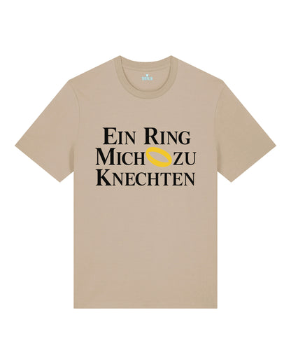 Ein Ring Mich Zu Knechten Shirt Lustig JGA Unisex | teelavo