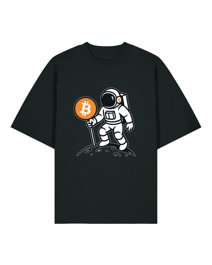 Bitcoin Astronaut T-Shirt – Krypto Shirt mit BTC Motiv | teelavo