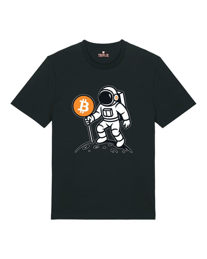 Bitcoin Astronaut T-Shirt – Krypto Shirt mit BTC Motiv | teelavo