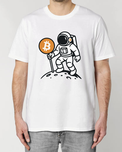 Bitcoin Astronaut T-Shirt – Krypto Shirt mit BTC Motiv | teelavo