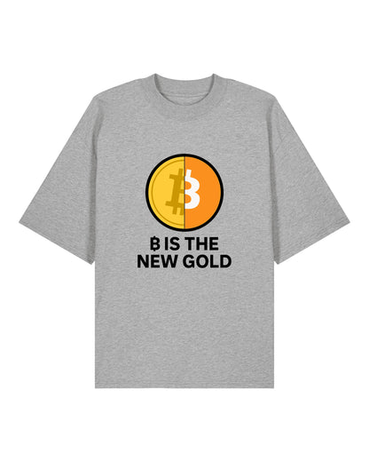₿ IS THE NEW GOLD – Lustiges Bitcoin Premium Unisex T-Shirt | teelavo