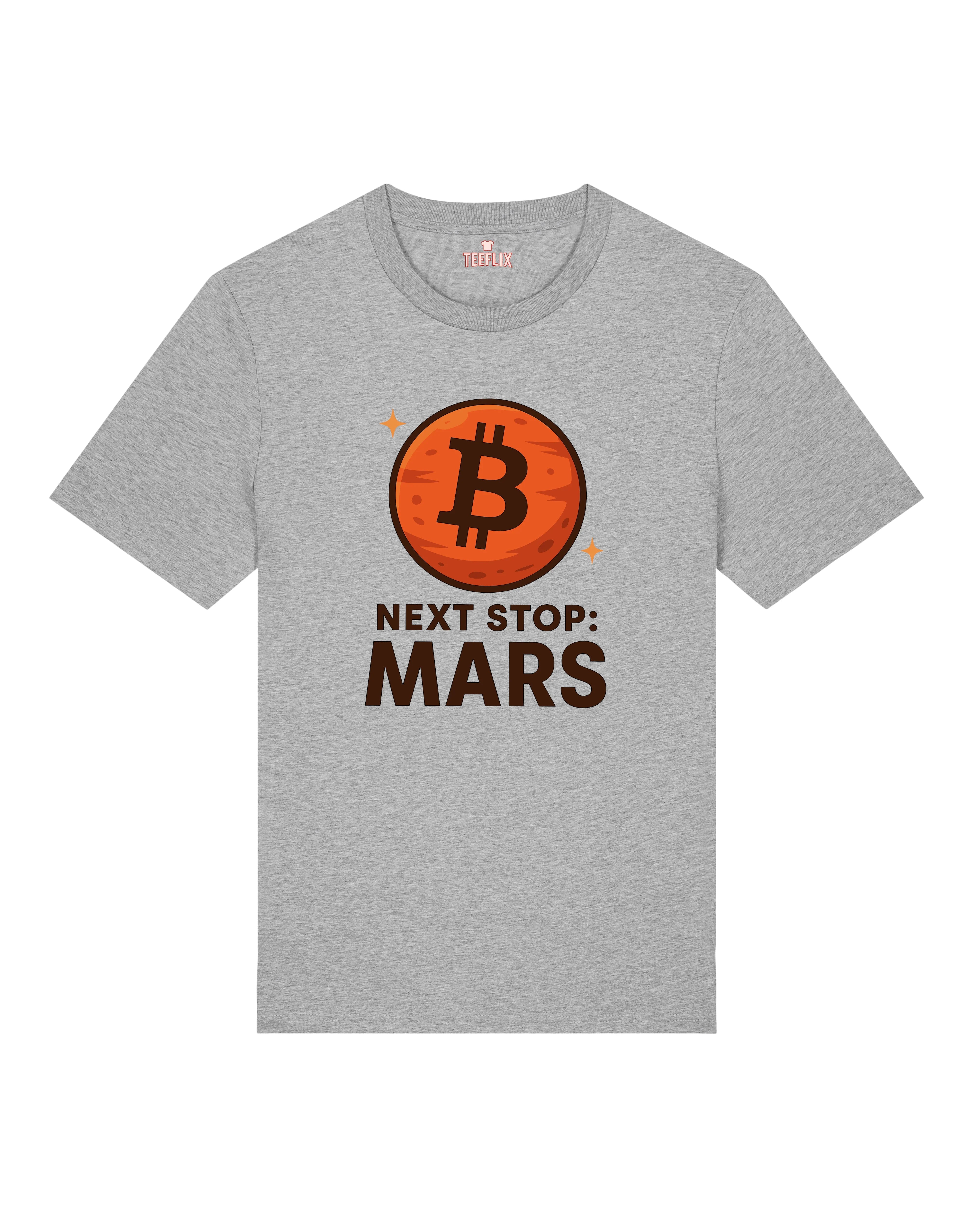 Next Stop: Mars – Bitcoin Premium Unisex Shirt | teelavo