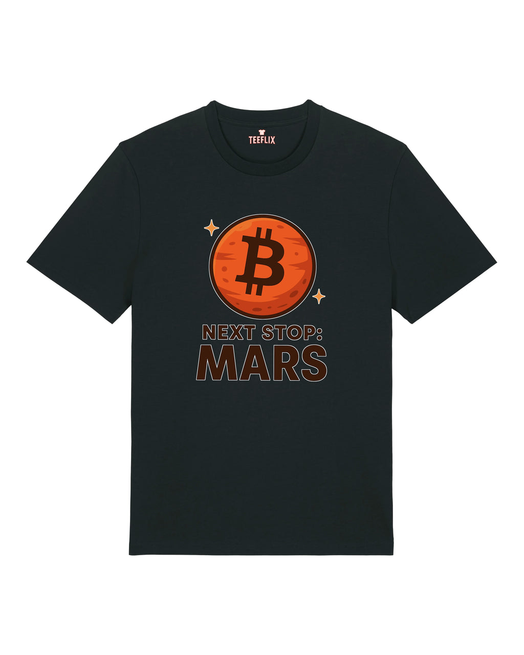 Next Stop: Mars – Bitcoin Premium Unisex Shirt | teelavo