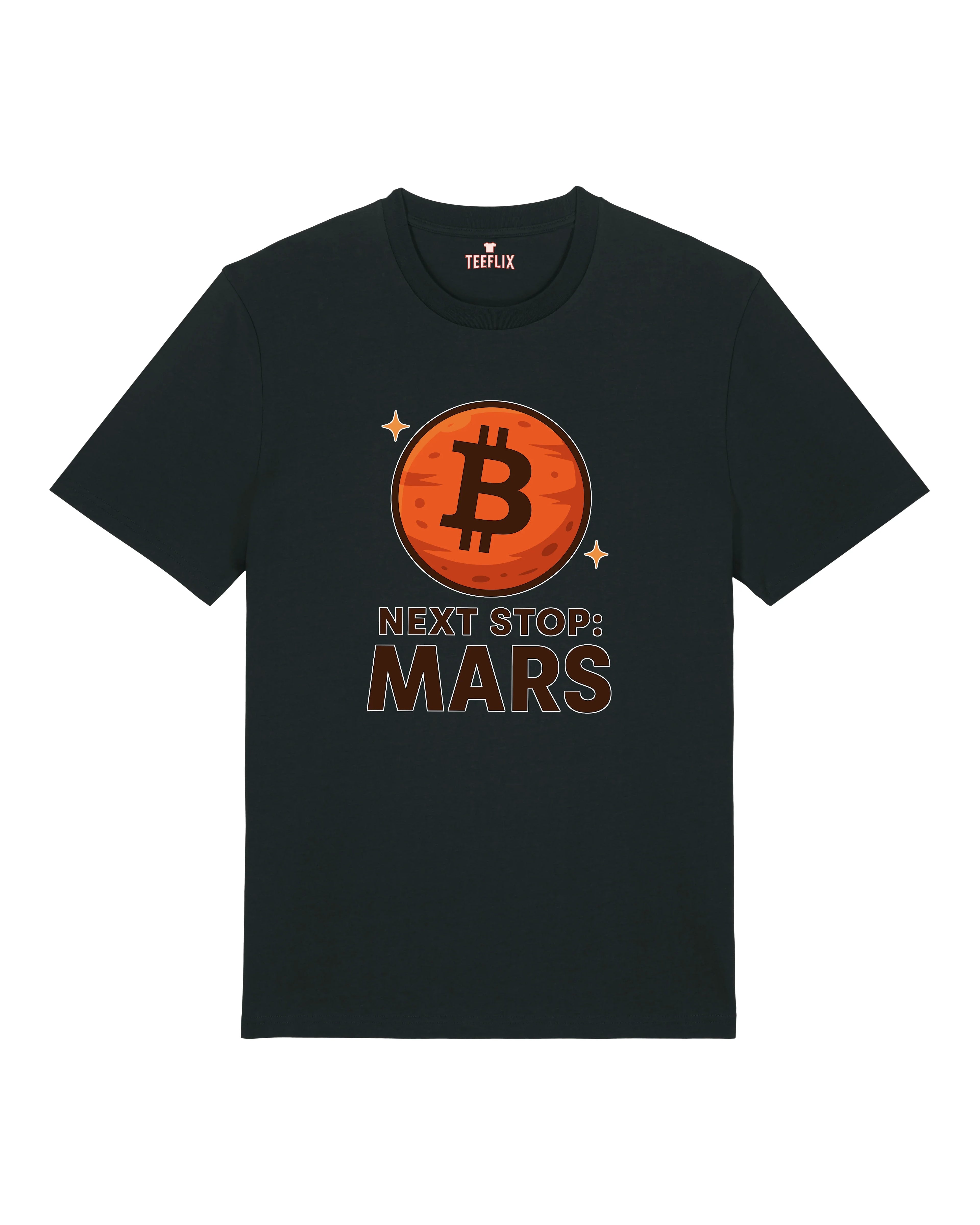 Next Stop: Mars – Bitcoin Premium Unisex Shirt | teelavo