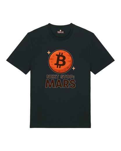 Next Stop: Mars – Bitcoin Premium Unisex Shirt | teelavo