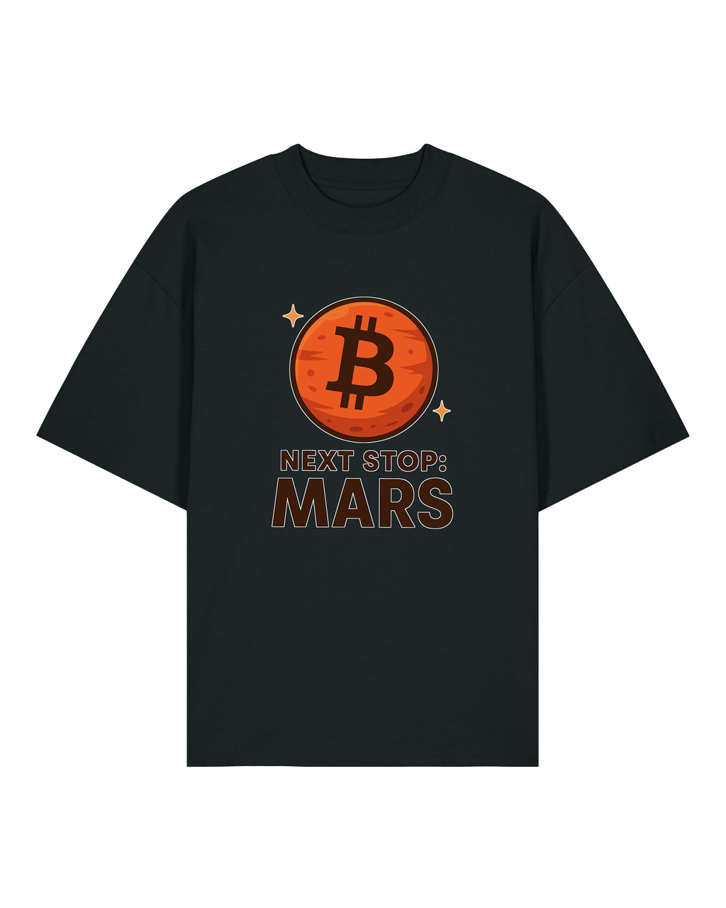 Next Stop: Mars – Bitcoin Premium Unisex Shirt | teelavo