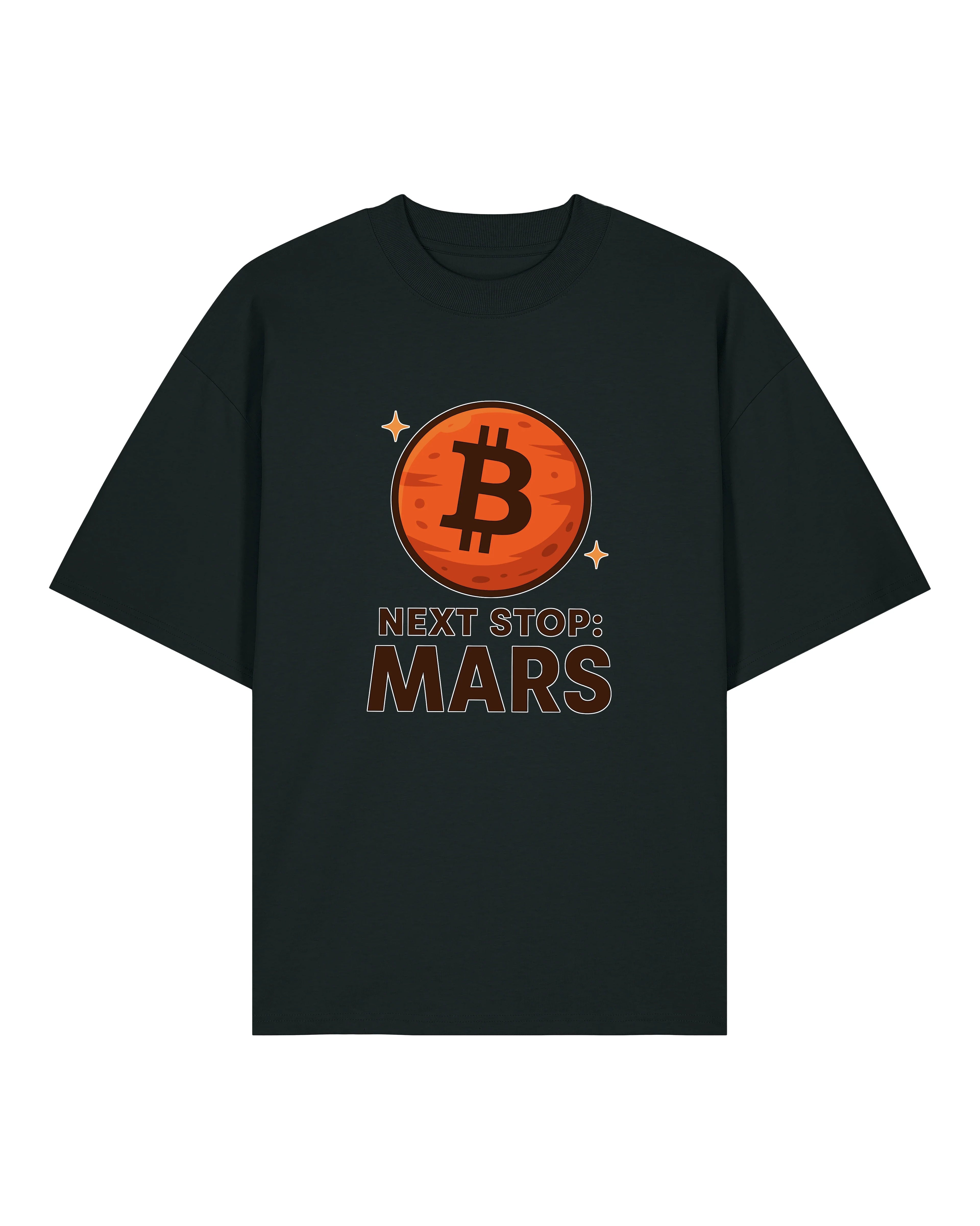 Next Stop: Mars – Bitcoin Premium Unisex Shirt | teelavo