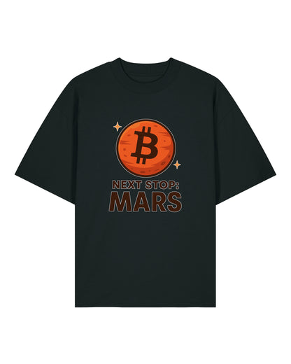 Next Stop: Mars – Bitcoin Premium Unisex Shirt | teelavo