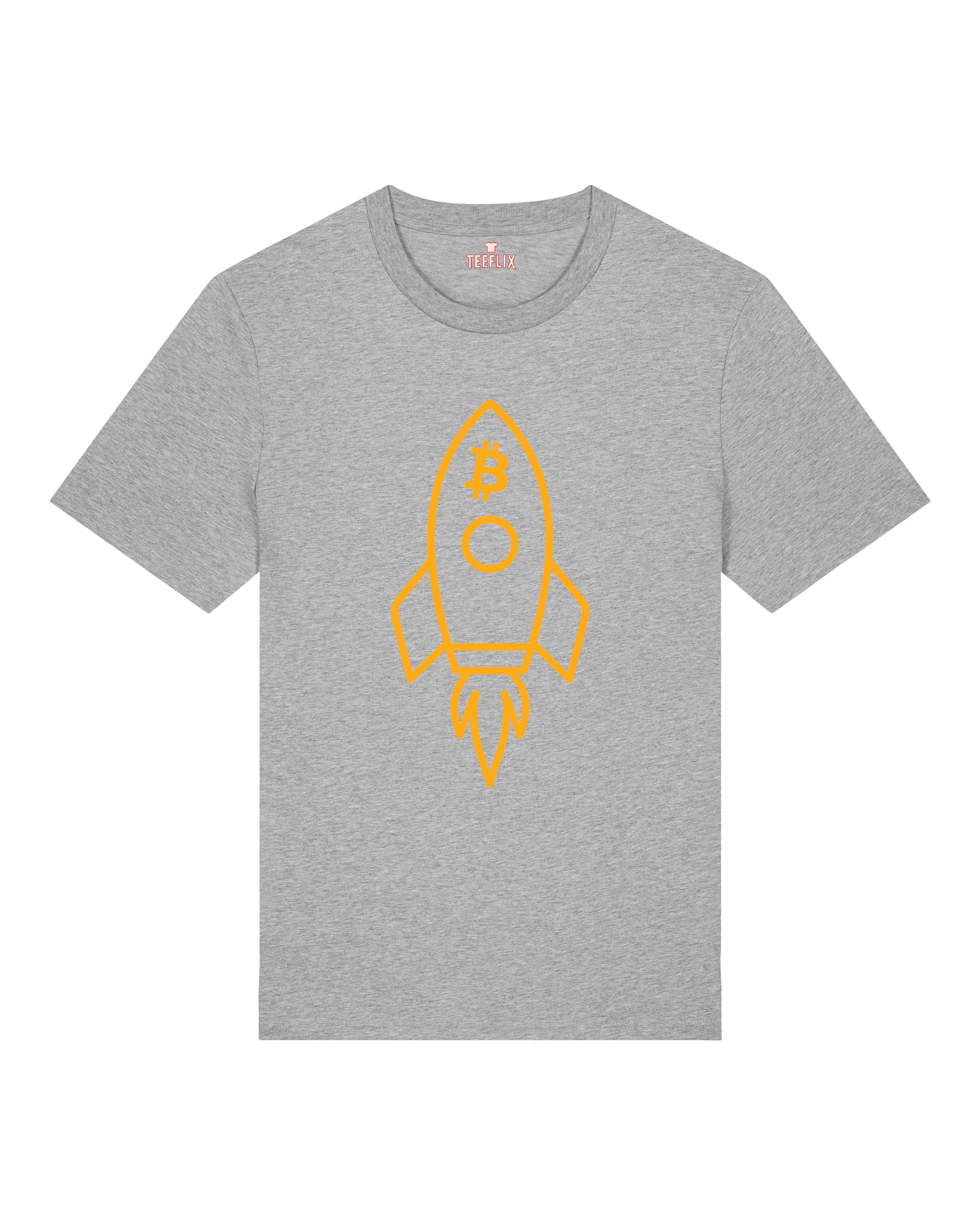 Bitcoin Rocket – Krypto Rakete Premium Unisex T-Shirt | teelavo