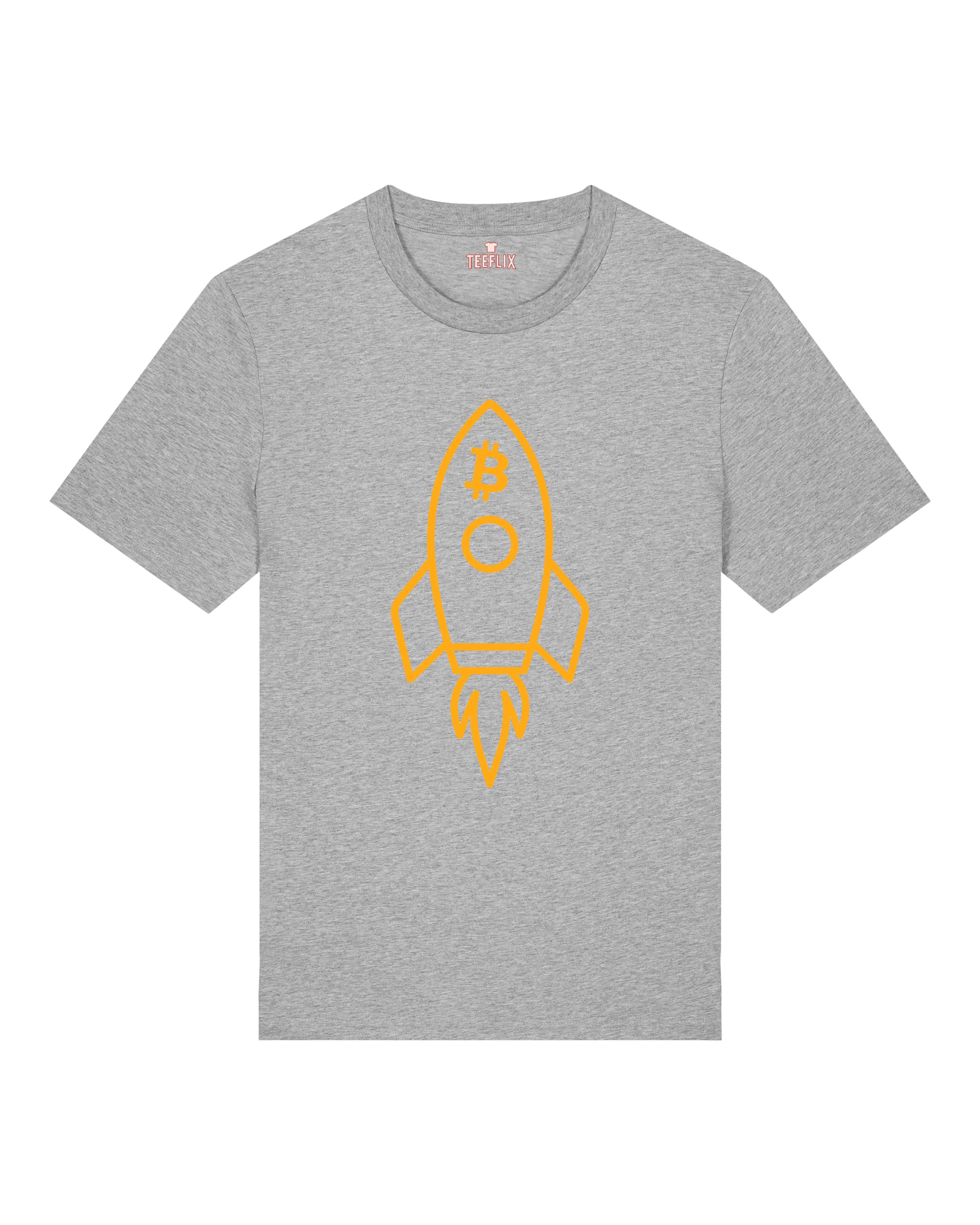 Bitcoin Rocket – Krypto Rakete Premium Unisex T-Shirt | teelavo