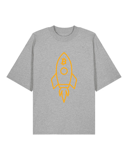 Bitcoin Rocket – Krypto Rakete Premium Unisex T-Shirt | teelavo
