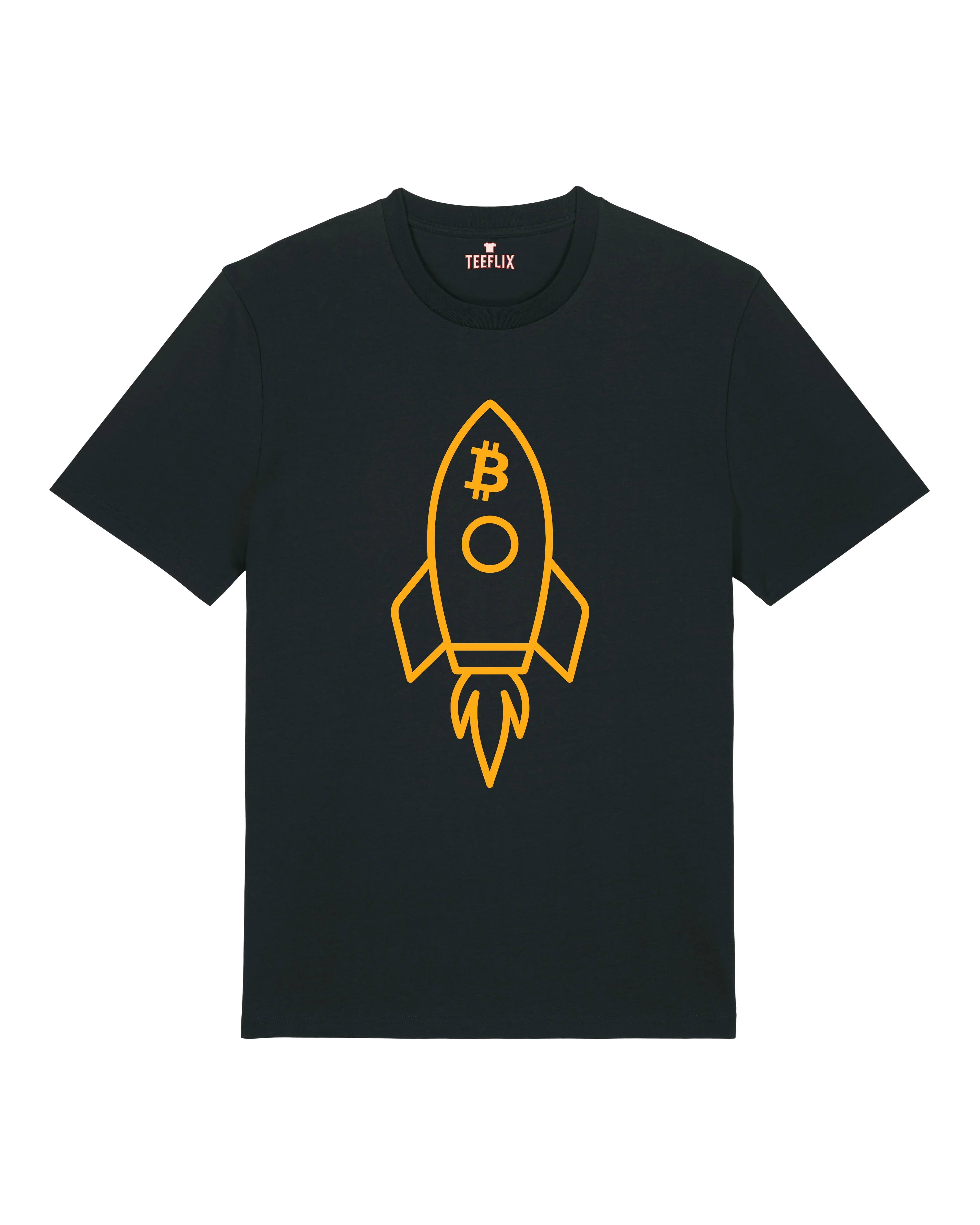 Bitcoin Rocket – Krypto Rakete Premium Unisex T-Shirt | teelavo
