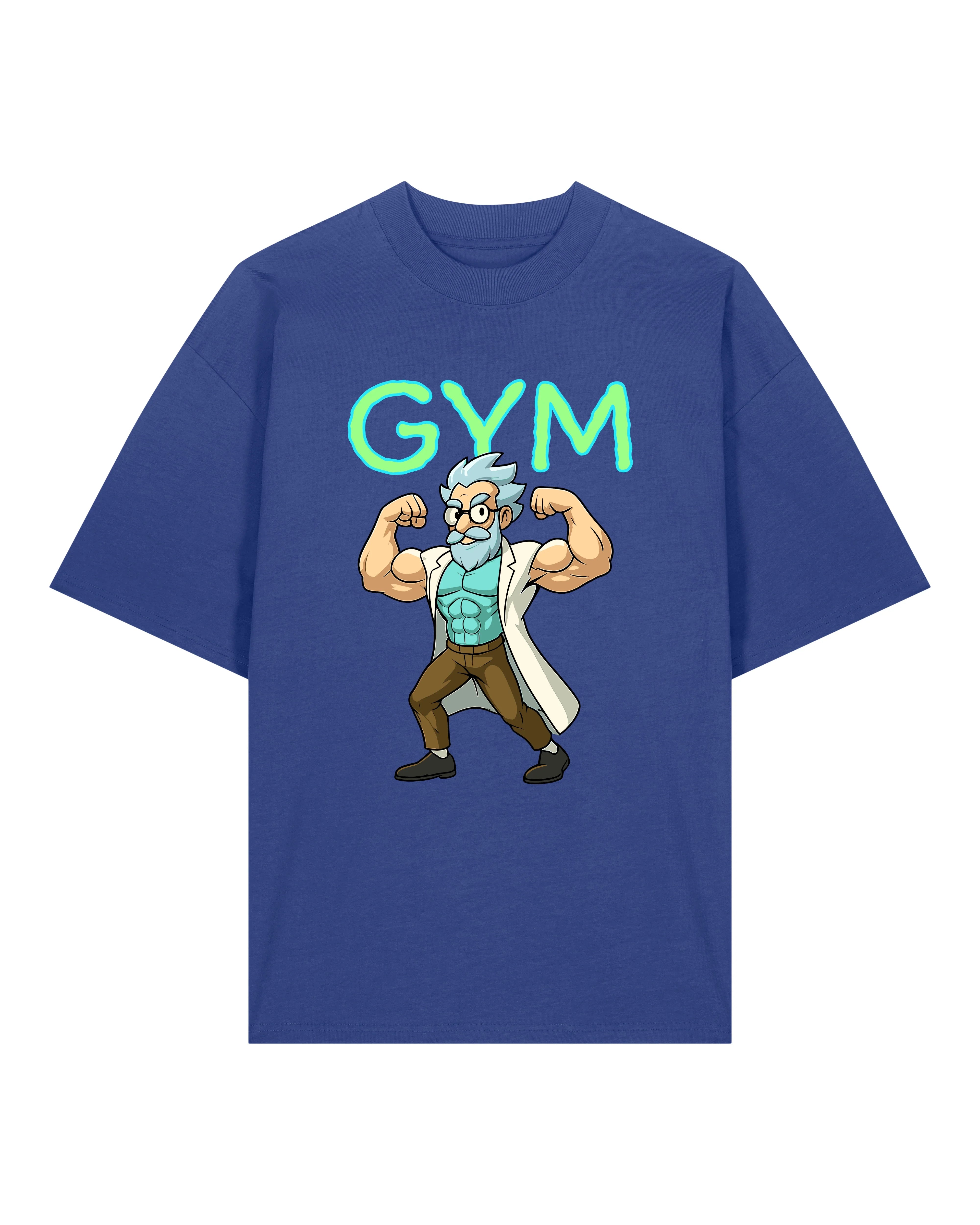 GYM Rick Pump Cover Shirt Unisex Oversized Bio-Baumwolle | teelavo