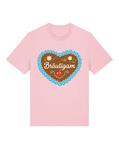 Bräutigam JGA T-Shirt Lebkuchenherz Motiv | teelavo