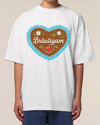 Bräutigam JGA T-Shirt Lebkuchenherz Motiv | teelavo