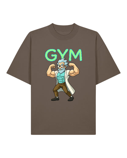 GYM Rick Pump Cover Shirt Unisex Oversized Bio-Baumwolle | teelavo