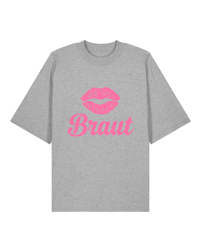 Braut JGA T-Shirt – Kussmund Junggesellinnenabschied | teelavo