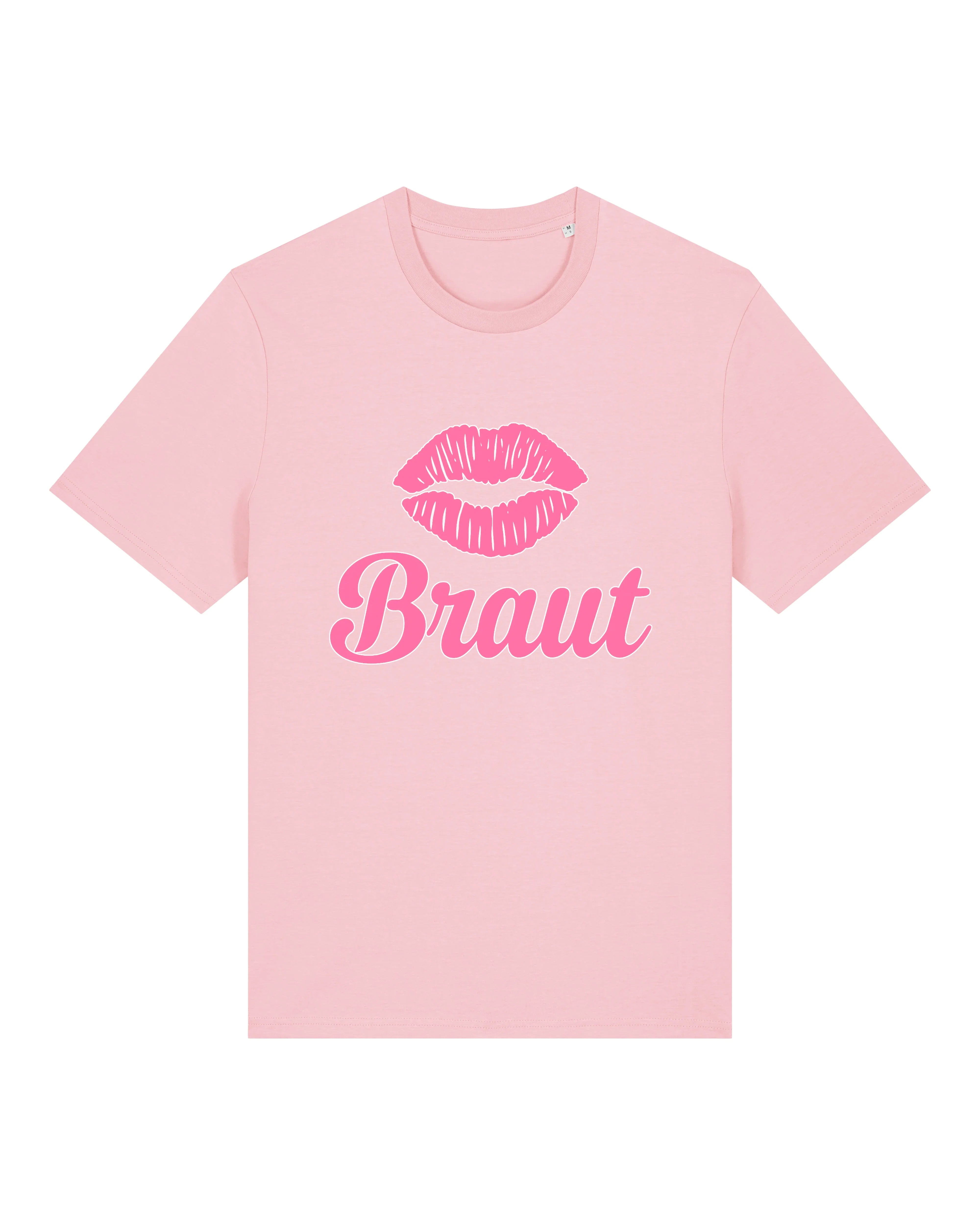 Braut JGA T-Shirt – Kussmund Junggesellinnenabschied | teelavo