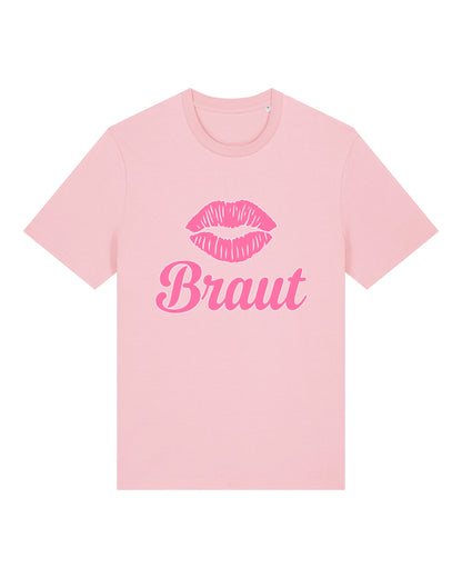 Braut JGA T-Shirt – Kussmund Junggesellinnenabschied | teelavo