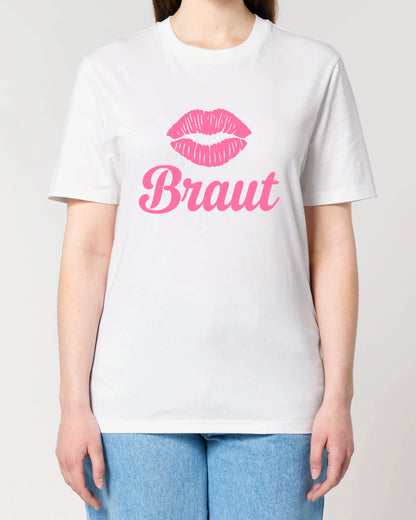 Braut JGA T-Shirt – Kussmund Junggesellinnenabschied | teelavo