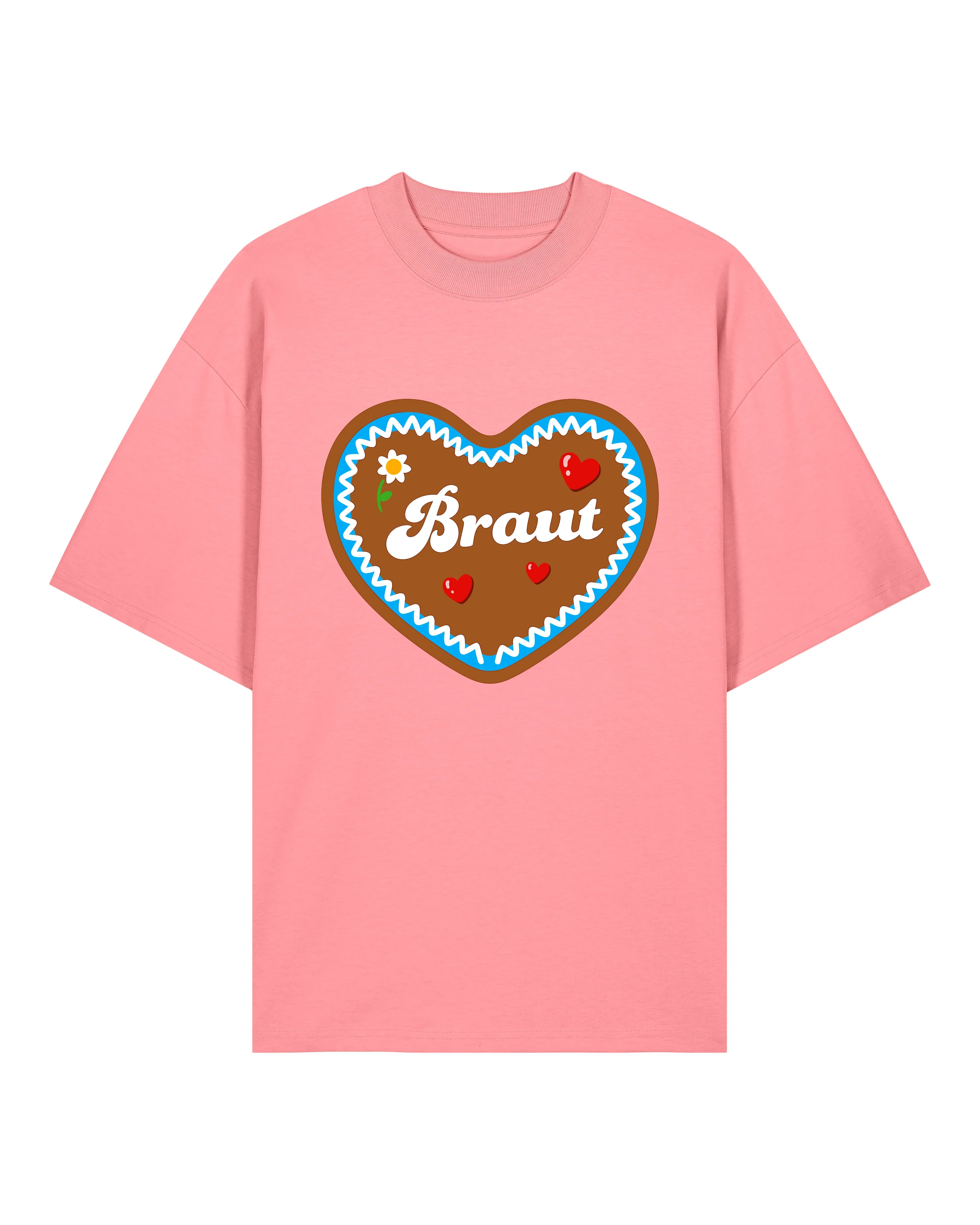 Braut JGA T-Shirt – Lebkuchenherz Junggesellinnenabschied | teelavo