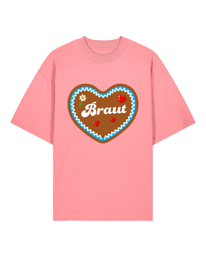 Braut JGA T-Shirt – Lebkuchenherz Junggesellinnenabschied | teelavo