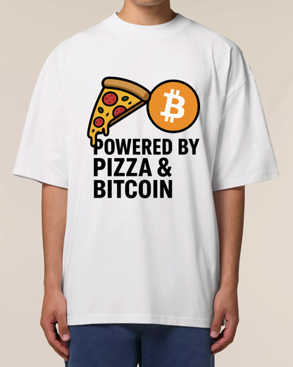 Powered By Pizza & BTC - Premium Shirt
