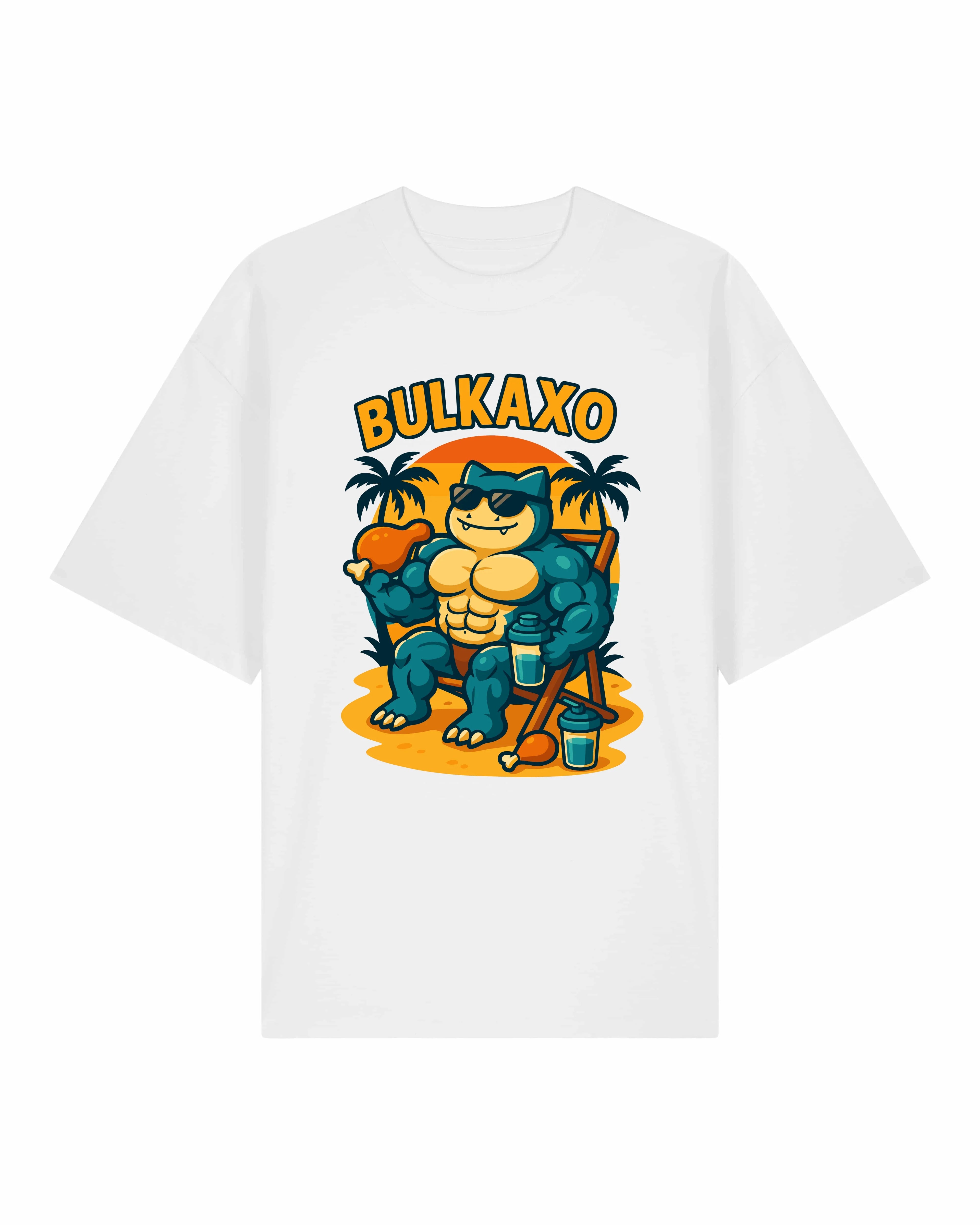 BULKAXO Pump Cover Oversized Gym Shirt Herren | teelavo