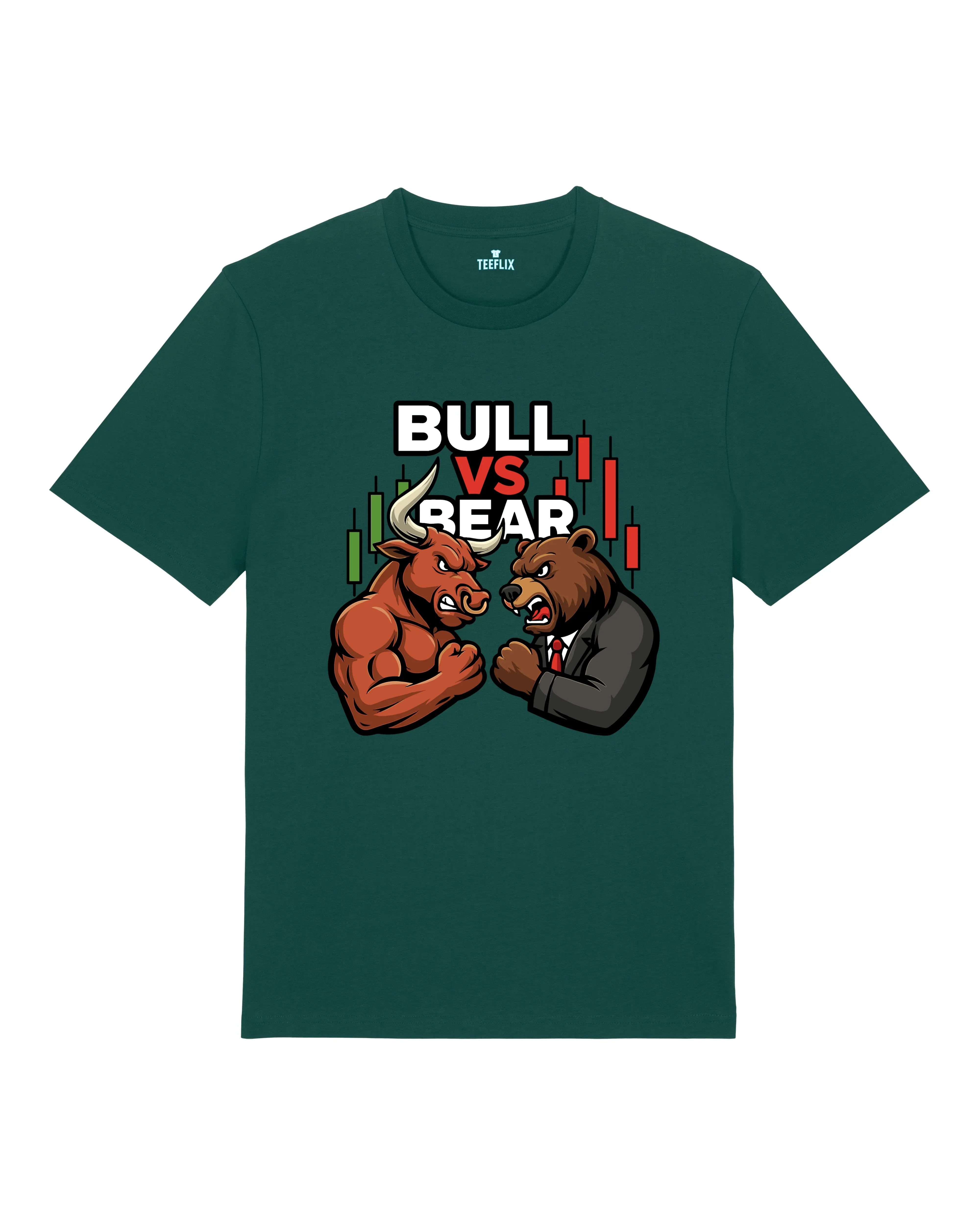 Bull vs Bear Trading Crypto Shirt | teelavo