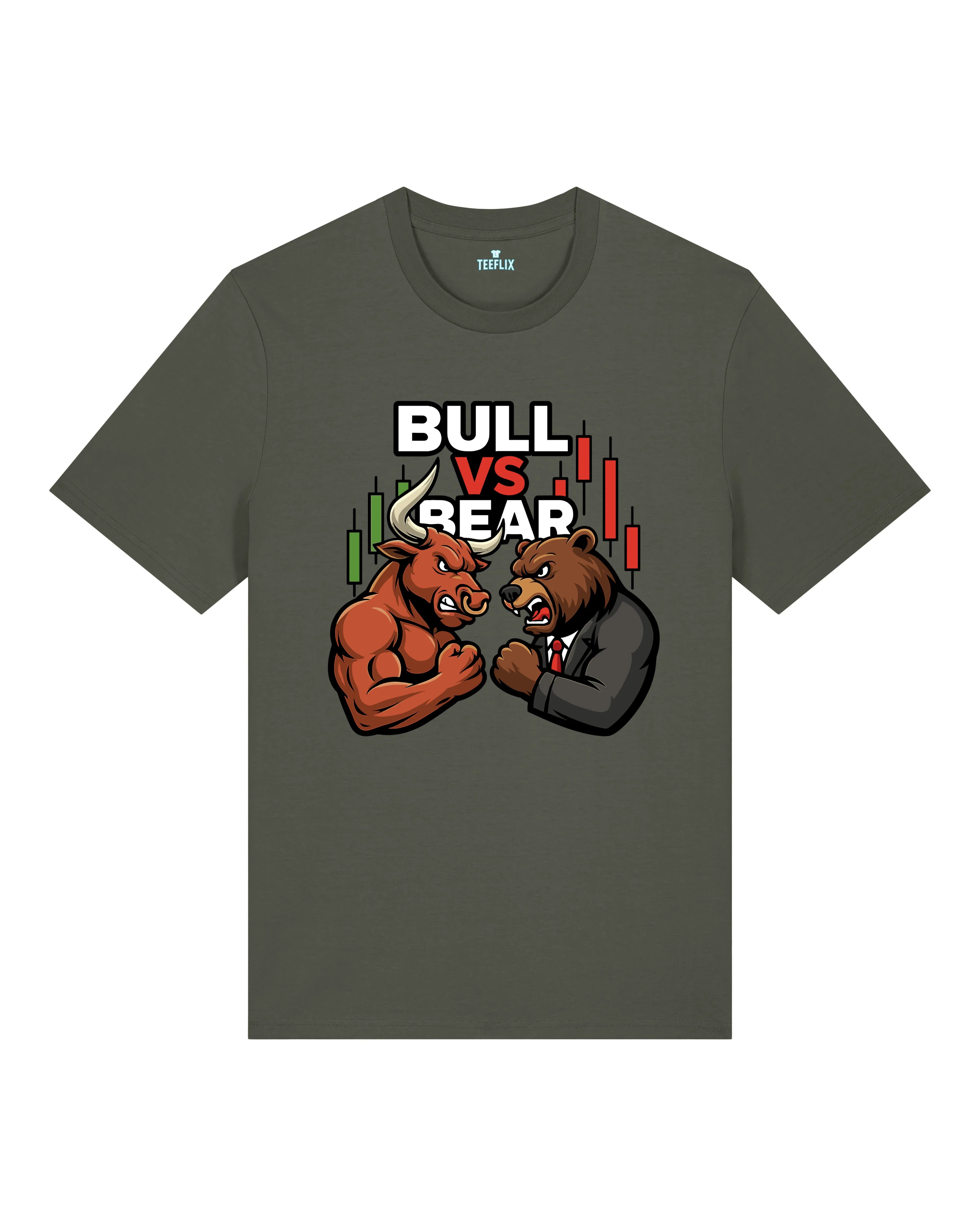 Bull vs Bear Trading Crypto Shirt | teelavo