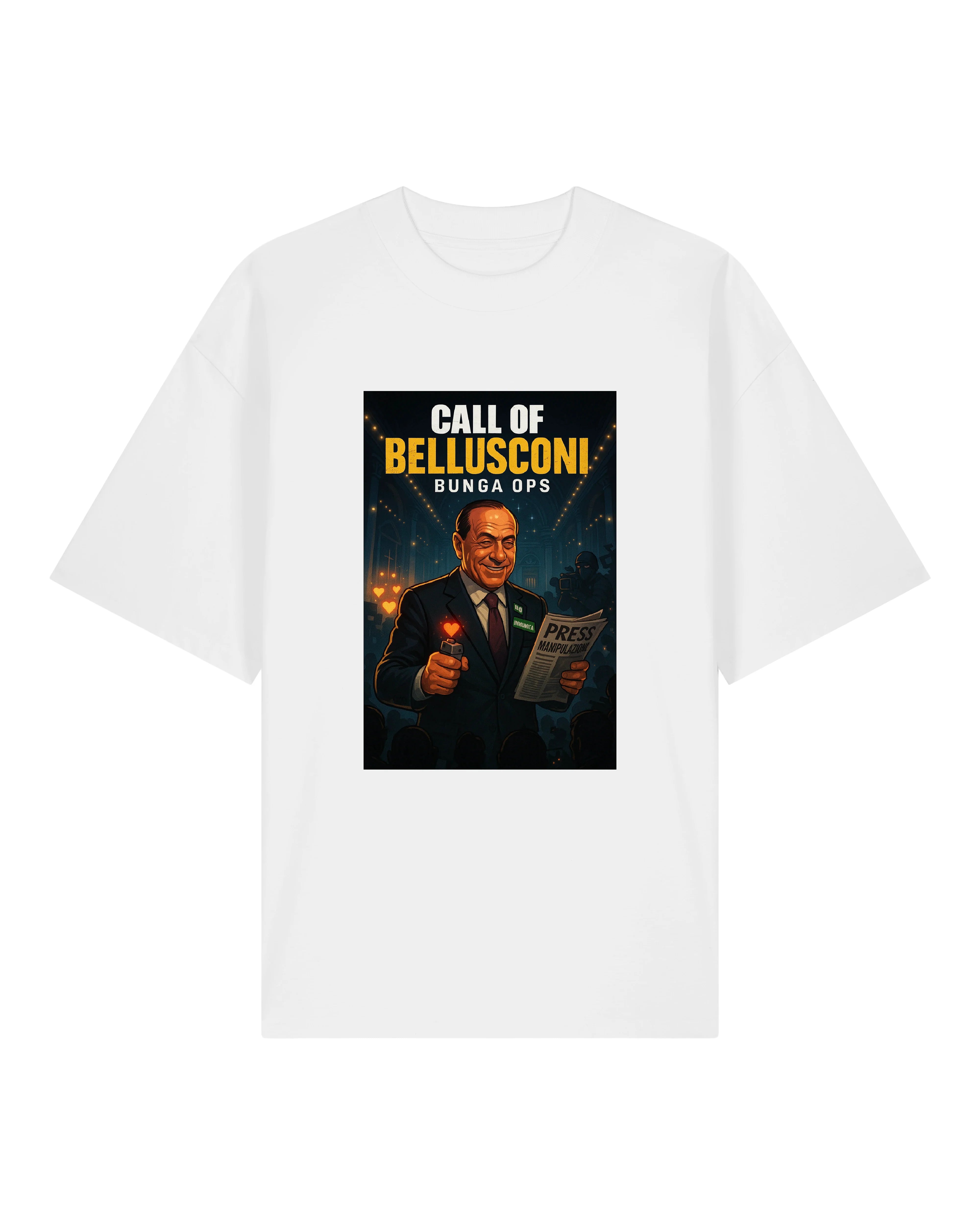 Call of Bellusconi Oversized Shirt