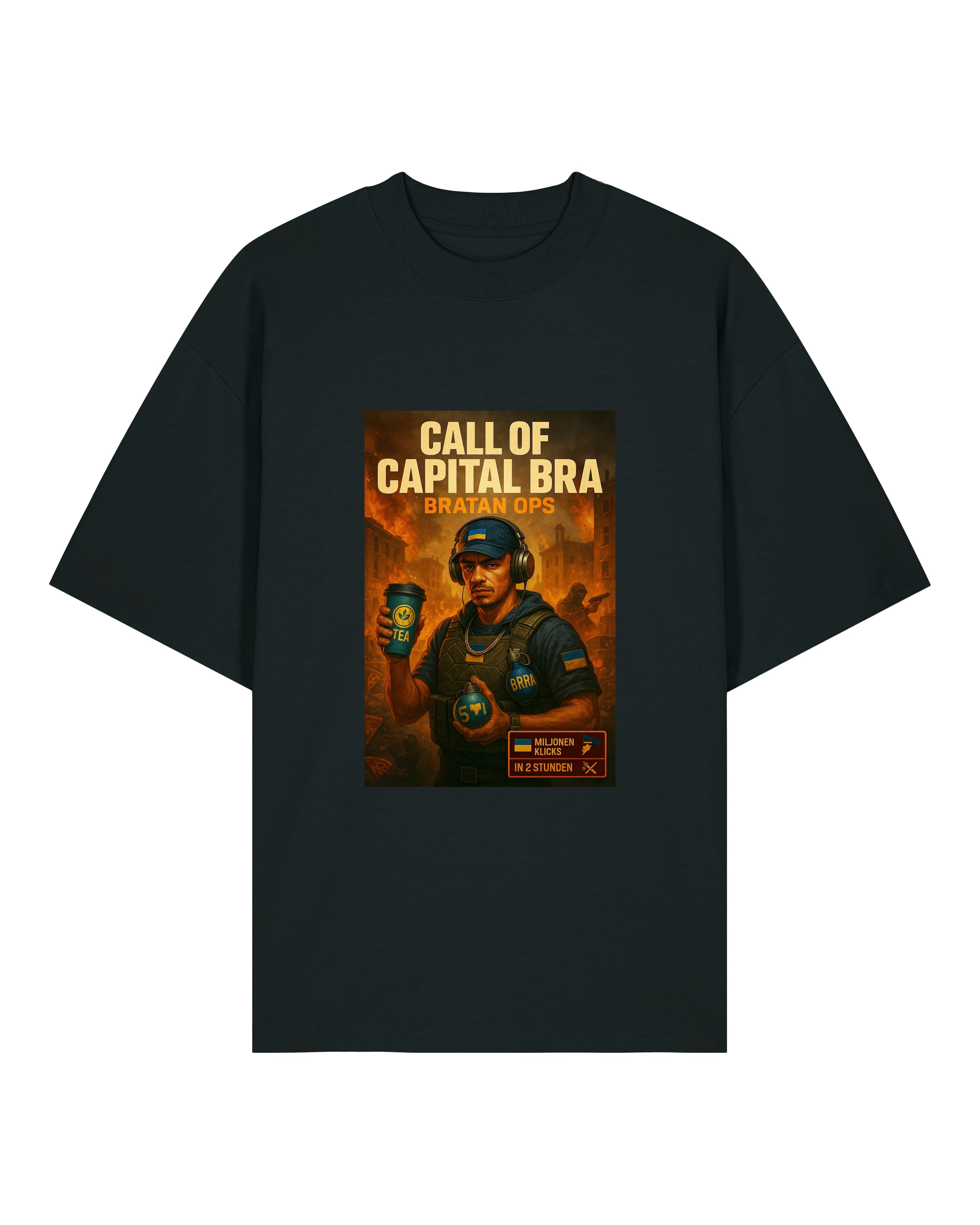 Call of Capital Bra Oversized Shirt