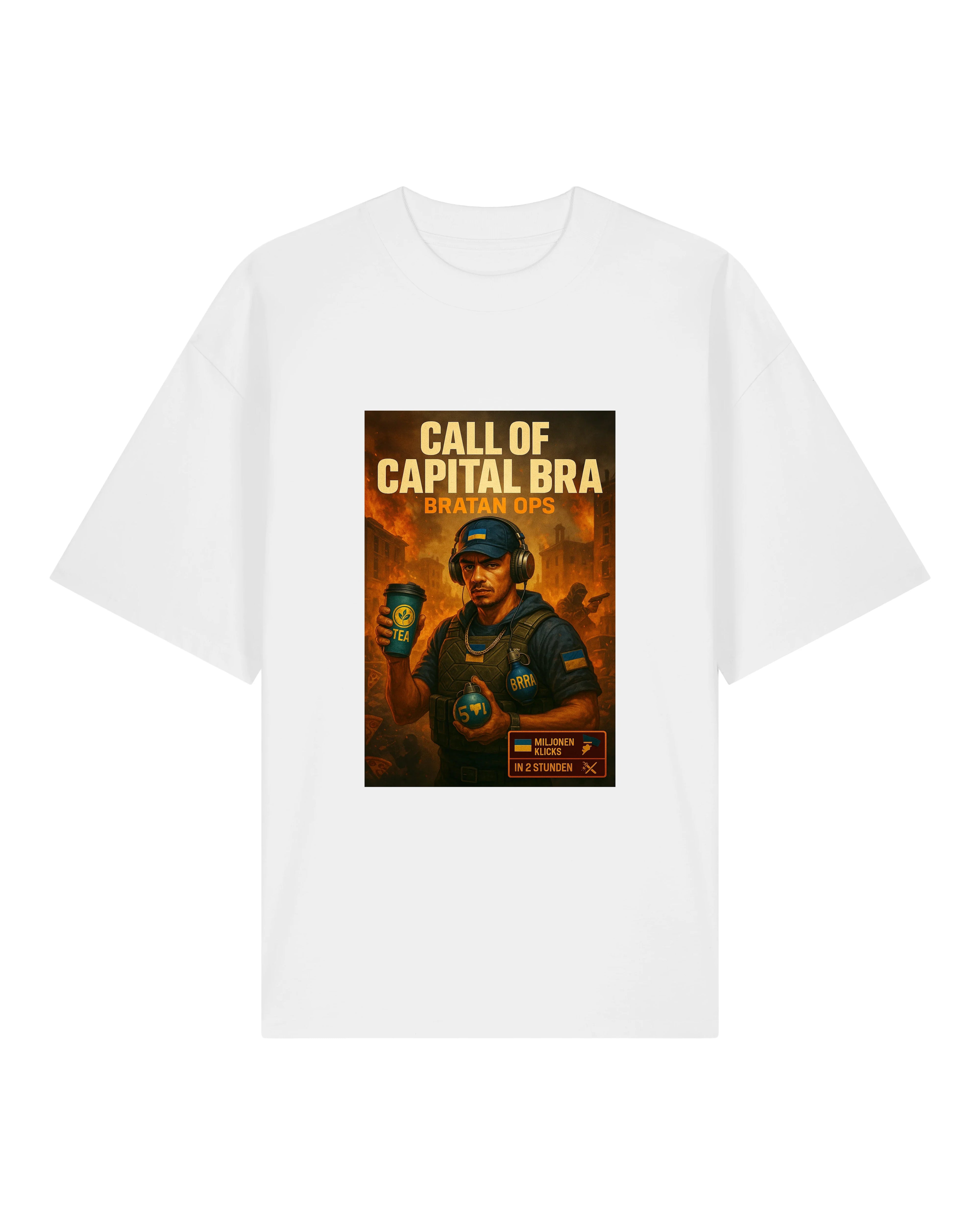 Call of Capital Bra Oversized Shirt