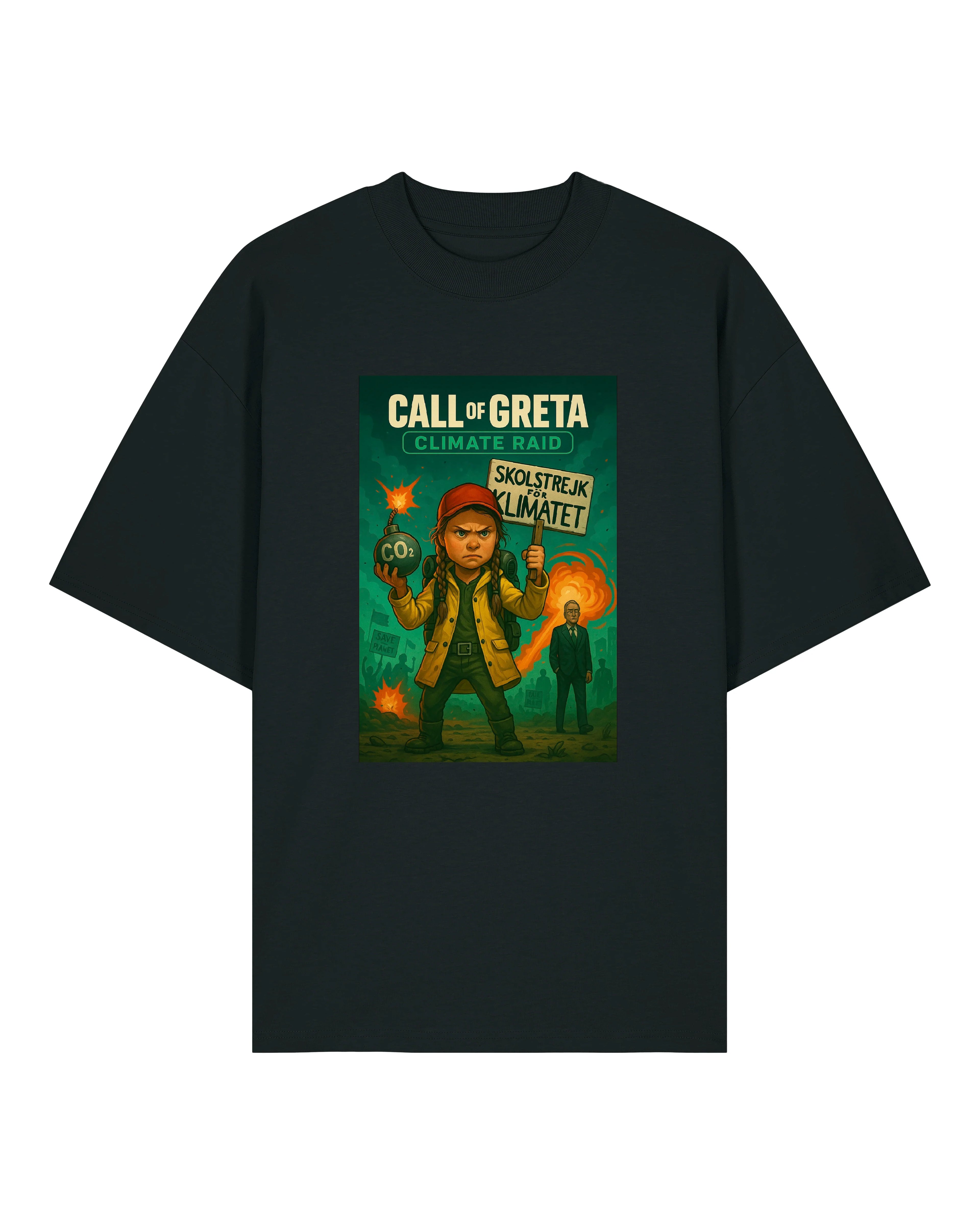 Call of Greta Oversized Shirt