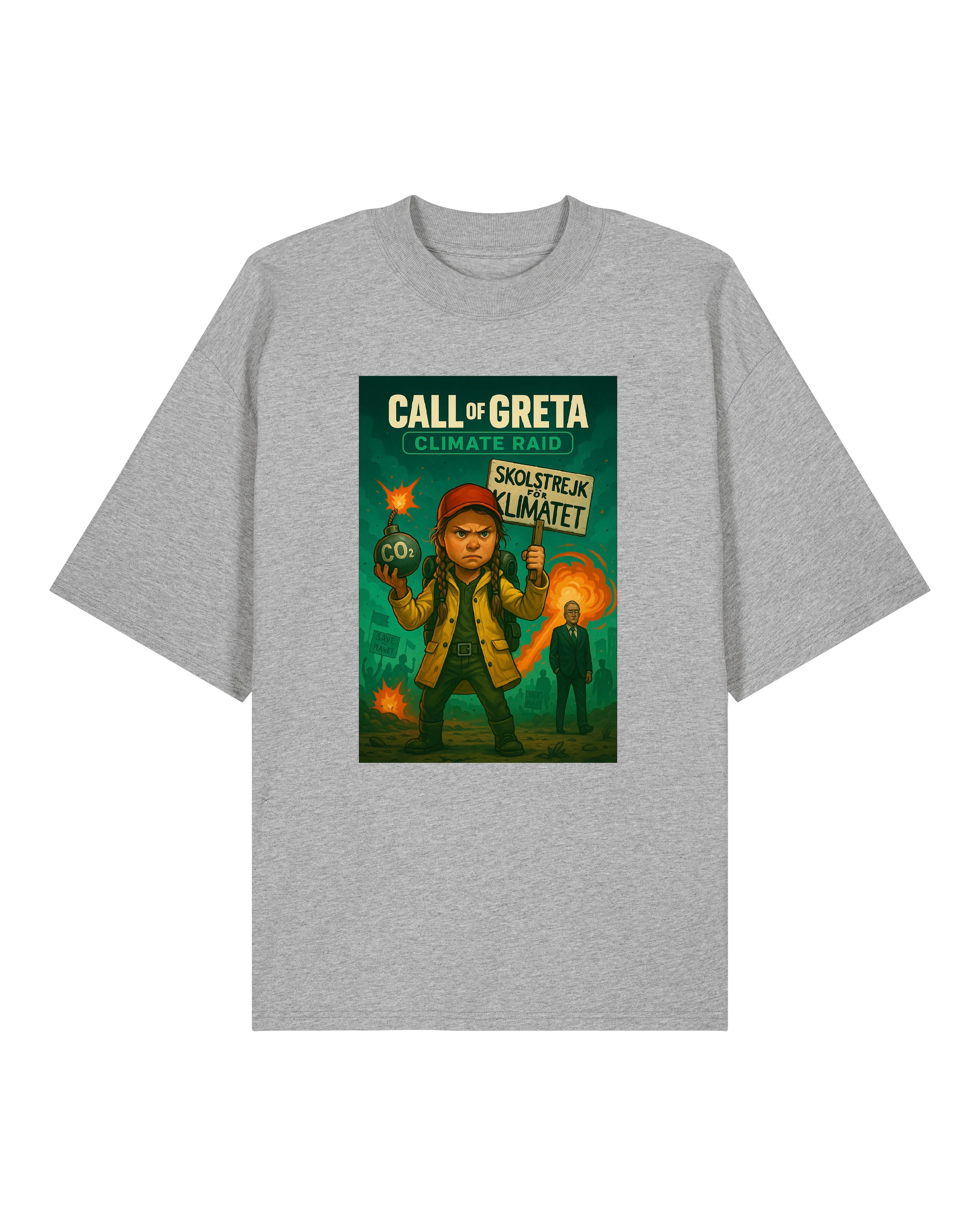 Call of Greta Oversized Shirt