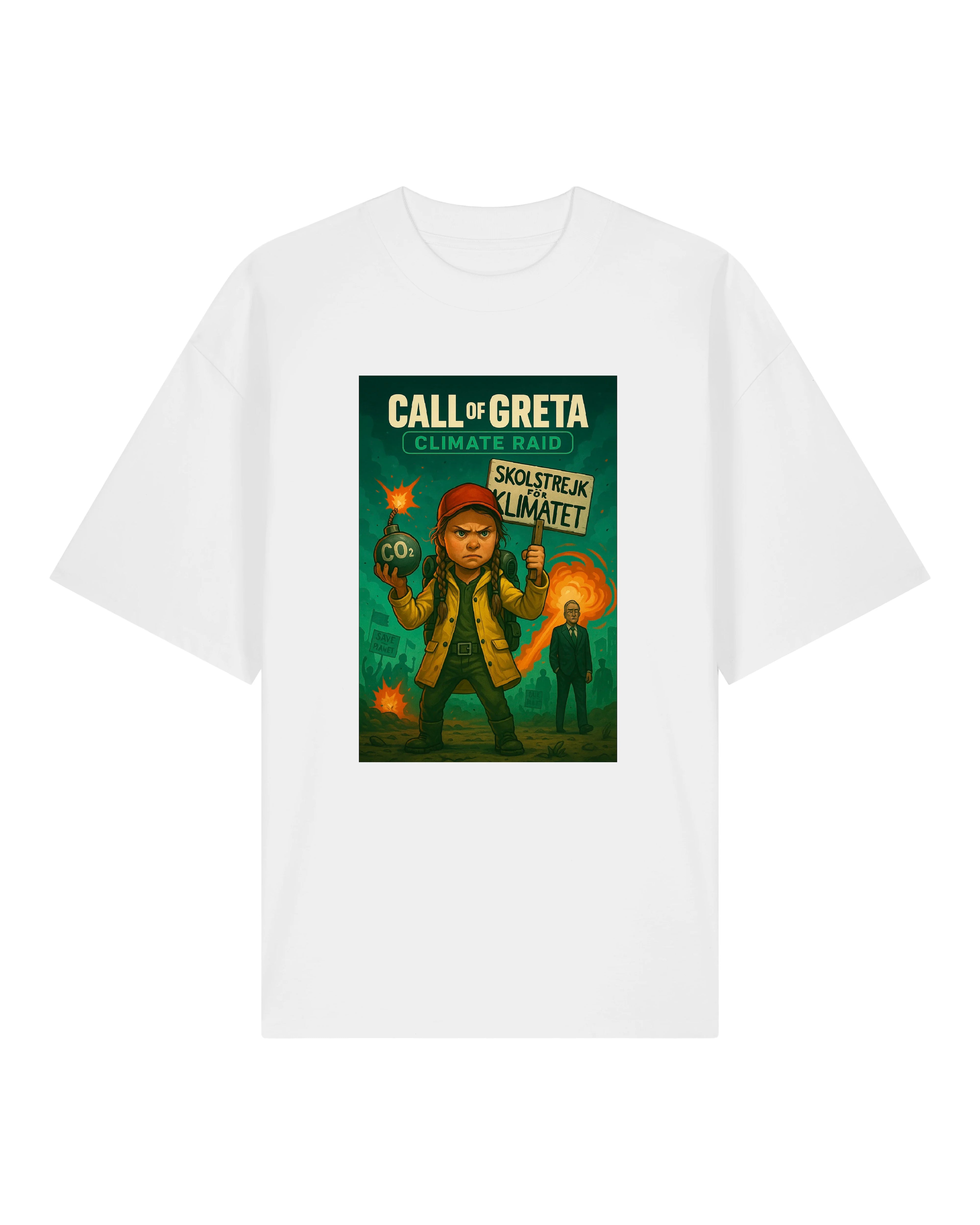 Call of Greta Oversized Shirt