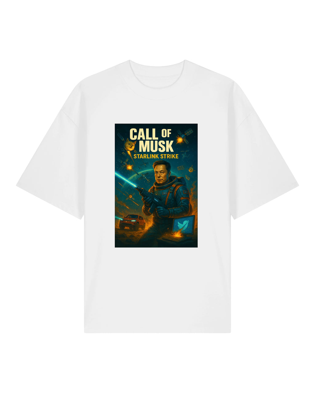 Call of Musk Oversized Shirt